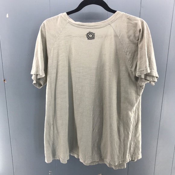 Natural Life gray strong as a mother floral graphic tee boho size XXL - Picture 3 of 6